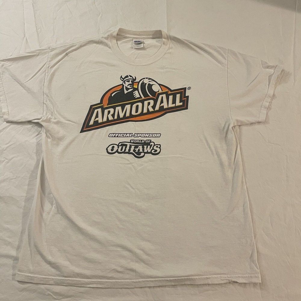 Armor All‎ Car Wax Diamond Hard Shine 2-Sided XL Shirt World Of Outlaws